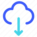 25px, cloud, download, iconspace
