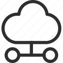 25px, cloud, iconspace, sharing