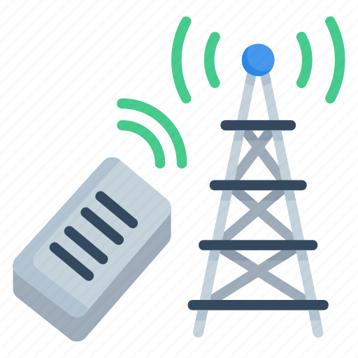 Mobile, network, tower, antenna, radio, transmitter, cellular icon - Download on Iconfinder