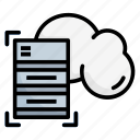 server, data, database, cloud, storage
