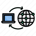 connection, online, technology, internet, network, computer, global, laptop