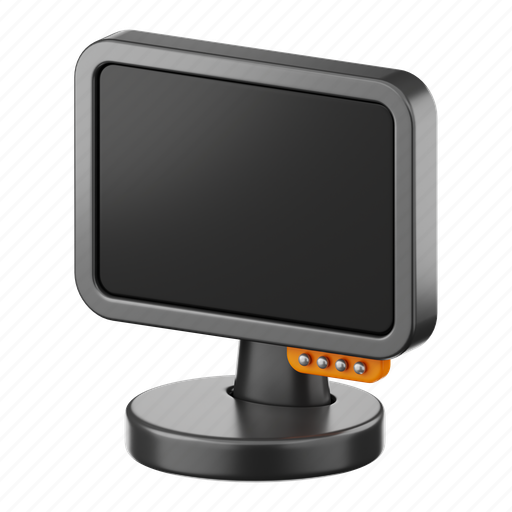Computer, hardware, internet, technology, device, desktop, monitor 3D illustration - Download on Iconfinder
