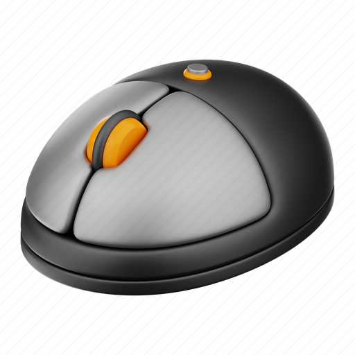 Computer, hardware, internet, technology, device, desktop, mouse 3D illustration - Download on Iconfinder