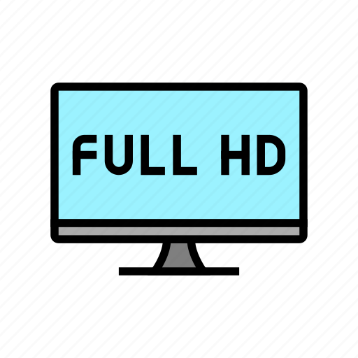 Full, hd, resolution, computer, screen, pc icon - Download on Iconfinder