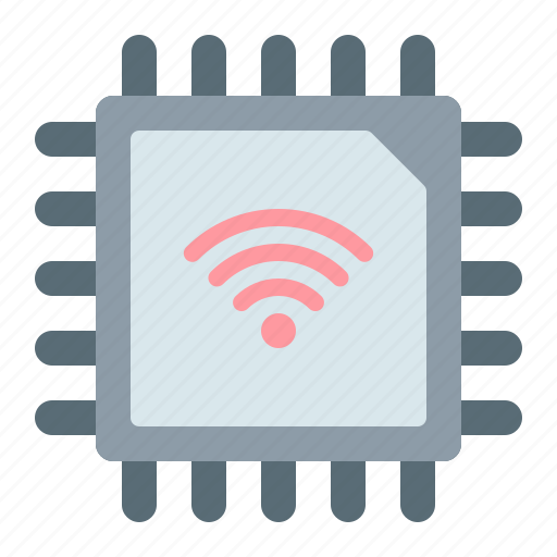 Wireless, chipset, wifi, network icon - Download on Iconfinder