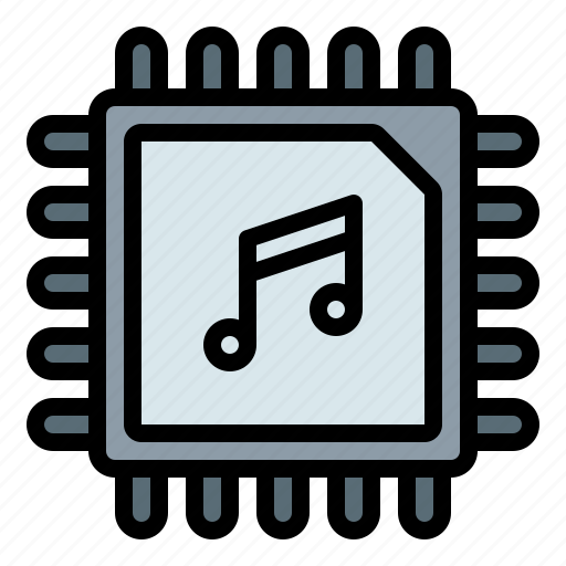 Audio, music, chipset, motherboard icon - Download on Iconfinder