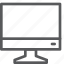 monitor, computer, desktop, device, display, lcd, screen 
