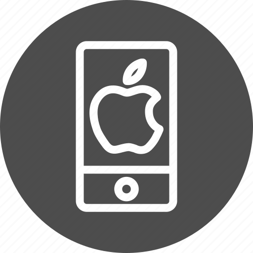 Apple, apple phone, cell phone, ipad, ipod, mobile, phone icon - Download on Iconfinder