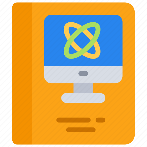 Book, computer, knowledge, learning, science icon - Download on Iconfinder