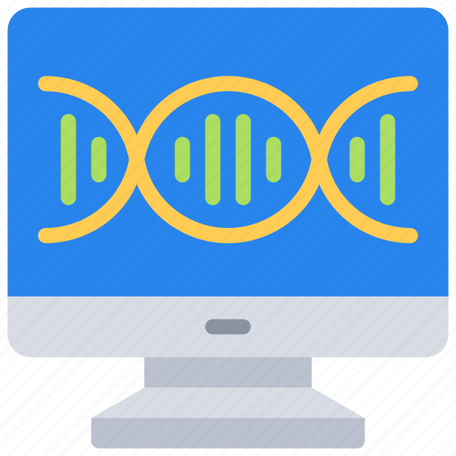 Computer, dna, imac, pc, science icon - Download on Iconfinder