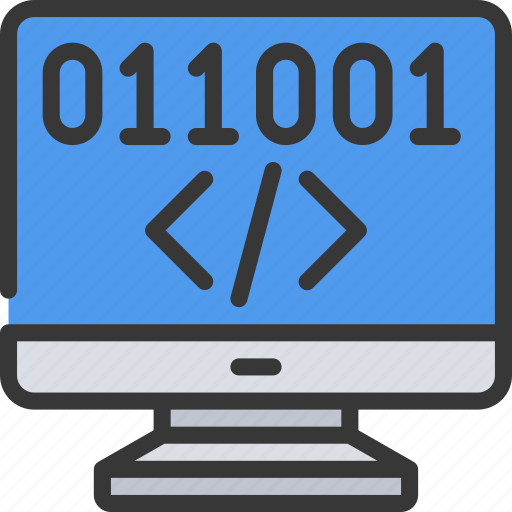 Binary, coding, computer, imac, pc icon - Download on Iconfinder