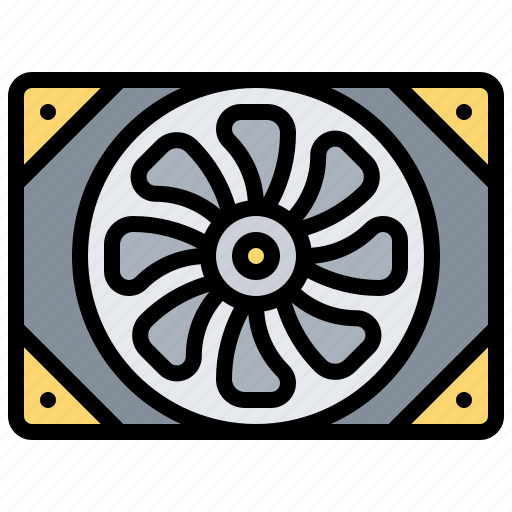 Cooling, device, fan, technology, tool icon - Download on Iconfinder
