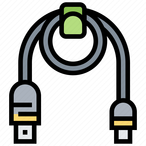 Cable, communication, link, technology, usb icon - Download on Iconfinder