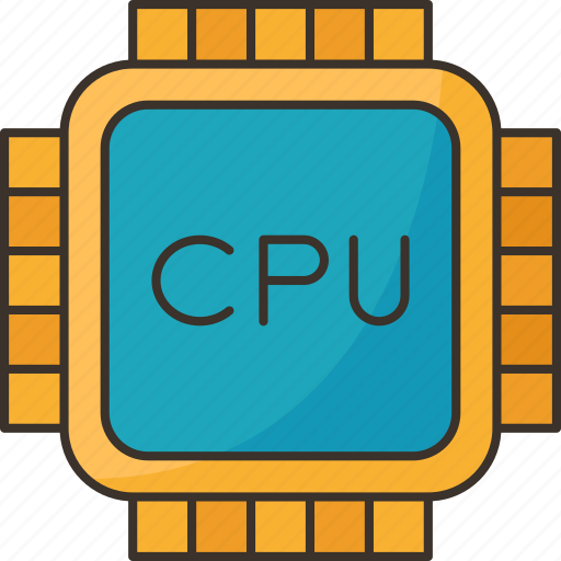 Cpu, processor, chip, motherboard, computer icon - Download on Iconfinder