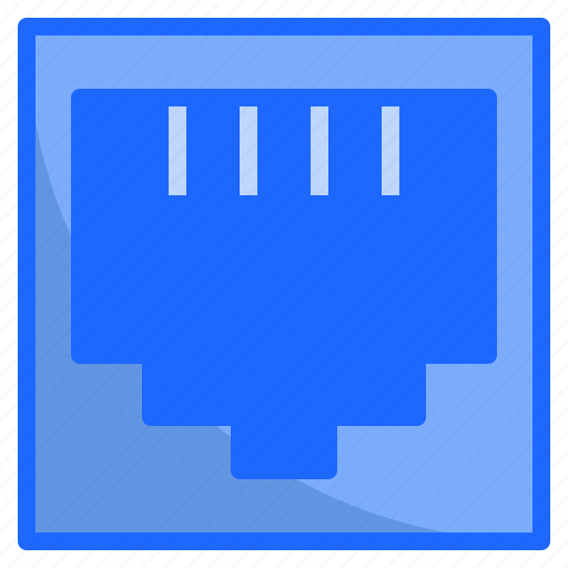 Cable, lan, network, plug, port icon - Download on Iconfinder