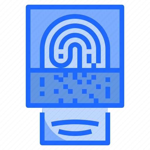 Finger, fingerprint, identification, scan, security icon - Download on Iconfinder