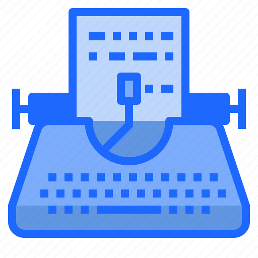 Copyright, paper, typewriter, writer, writing icon - Download on Iconfinder