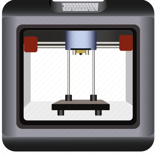 3d, construction, device, dimensional, makerbot, print, printer icon - Download on Iconfinder