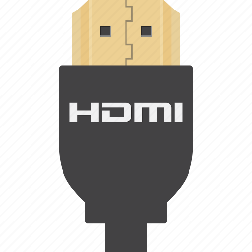 Adapter, cable, cord, definition, hdmi, high, interface icon - Download on Iconfinder