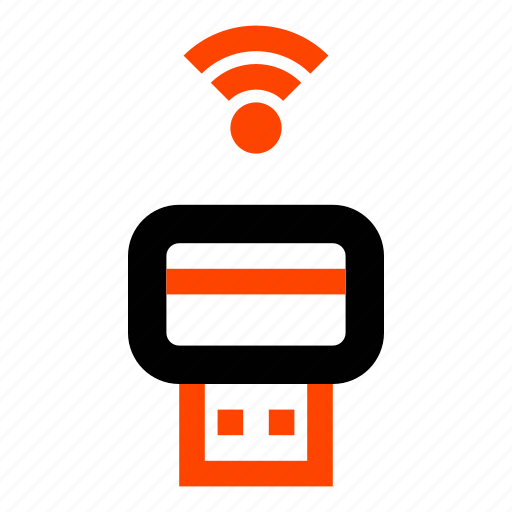 Adaptor, bluetooth, plug, usb, wi fi, wi-fi, wireless icon - Download on Iconfinder