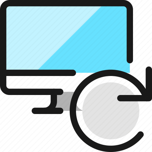 Monitor, refresh icon - Download on Iconfinder on Iconfinder