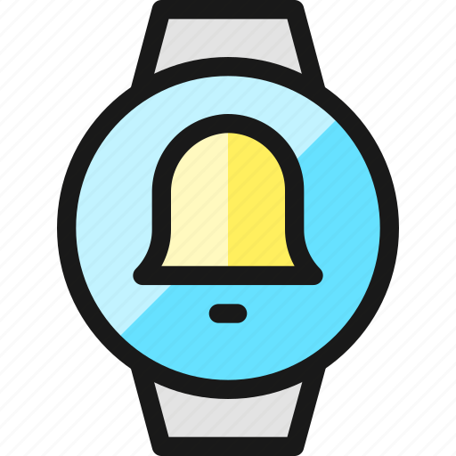 Smart, watch, circle, bell icon - Download on Iconfinder