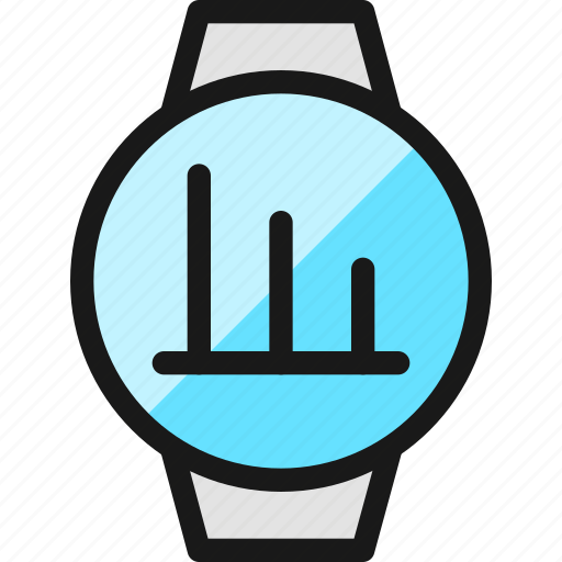 Smart, watch, circle, graph icon - Download on Iconfinder