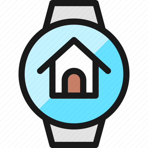 Smart, watch, circle, home icon - Download on Iconfinder