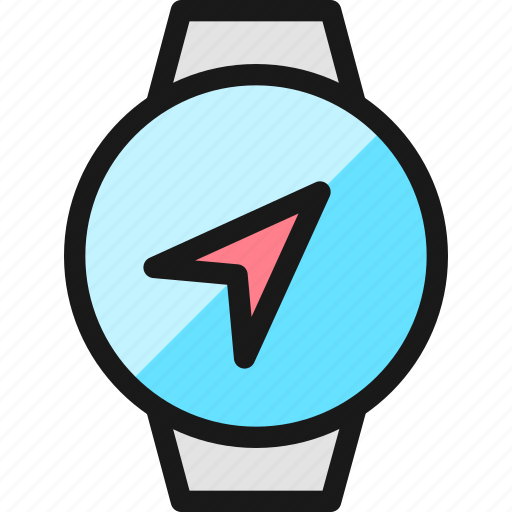 Smart, watch, circle, navigation icon - Download on Iconfinder