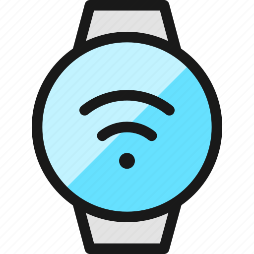 Smart, watch, circle, wifi icon - Download on Iconfinder