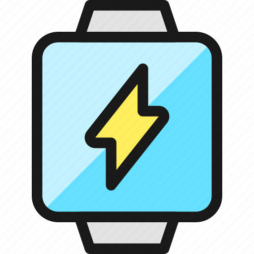 Smart, watch, square, flash icon - Download on Iconfinder