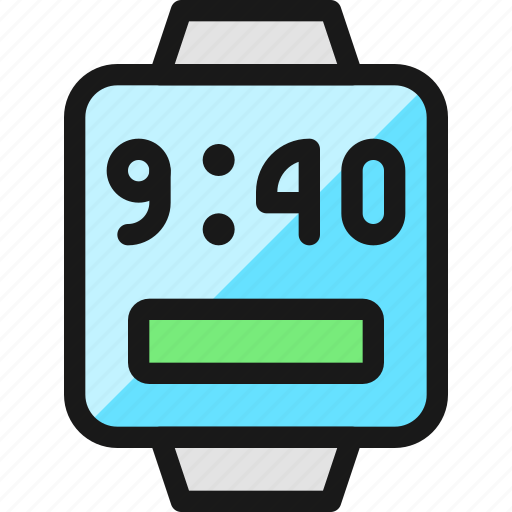 Smart, watch, square, time icon - Download on Iconfinder