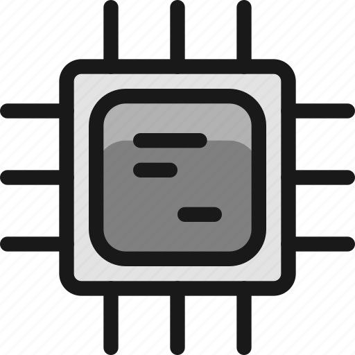 Computer, chip icon - Download on Iconfinder on Iconfinder