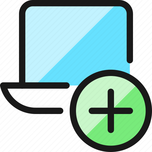 Laptop, add icon - Download on Iconfinder on Iconfinder