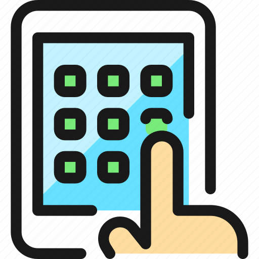 Tablet, touch icon - Download on Iconfinder on Iconfinder