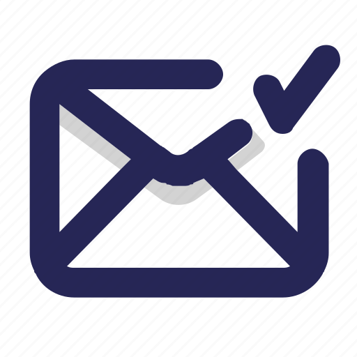 Mail, sent, success, send, check icon - Download on Iconfinder