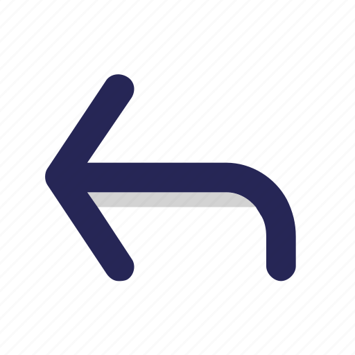 Reply, arrow, left, direction, back icon - Download on Iconfinder