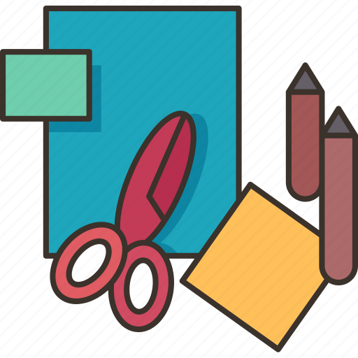 Crafts, paper, artwork, creative, activity icon - Download on Iconfinder