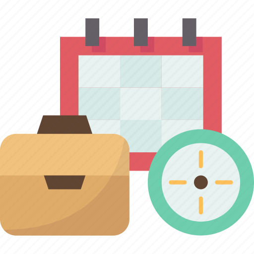 Work, routine, schedule, time, planner icon - Download on Iconfinder