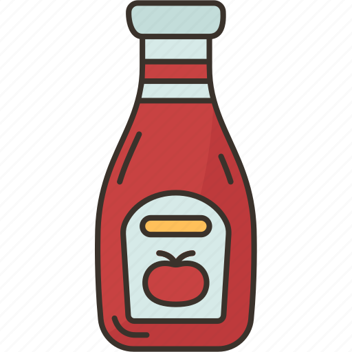 Ketchup, bottle, sauce, tomato, tasty icon - Download on Iconfinder