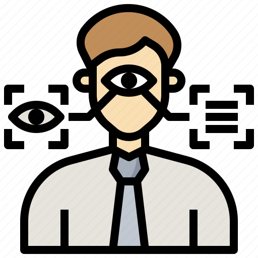 Biometric, biometrics, eye, recognition, retinal, scan icon - Download on Iconfinder