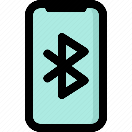 Bluetooth, color, connection, wireless icon - Download on Iconfinder