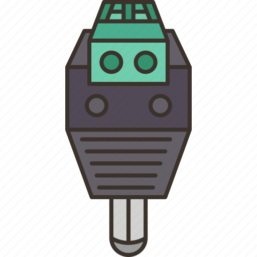 Dc, connector, power, plug, electrical icon - Download on Iconfinder