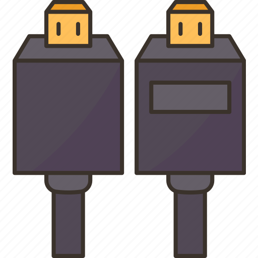 Display, port, cable, electronics, component icon - Download on Iconfinder
