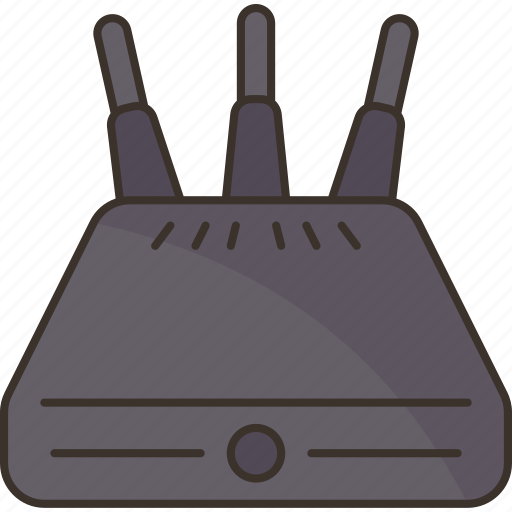 Modem, router, internet, wifi, signal icon - Download on Iconfinder