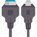 micro, usb, cable, connector, data