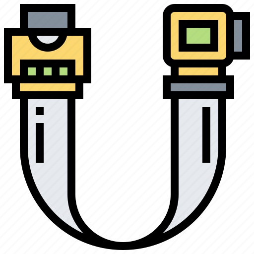 Cable, communication, computer, harddisk, sata icon - Download on Iconfinder