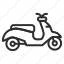 motorbike, motorcycle, scooter, transportation, travel, bike, vehicle 
