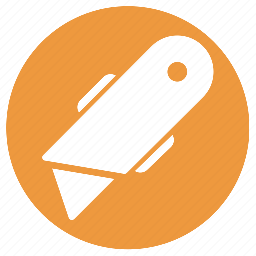Box cutter, cutter tool, paper cutter, pocket knife, snap off blade icon - Download on Iconfinder
