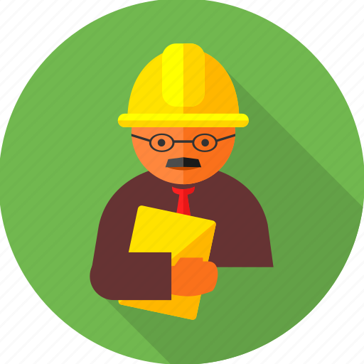Engineer, site report, builder, manager, professional, work, worker icon - Download on Iconfinder